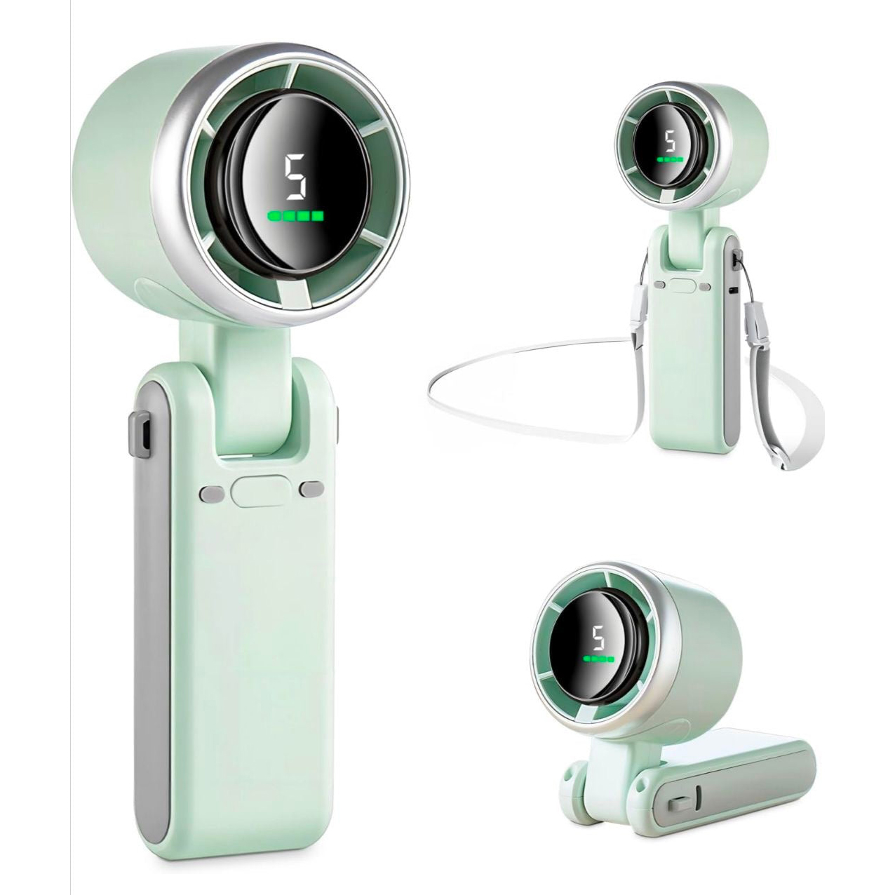 🌬️Mini Fan – Powerful Cooling On the Go!💨