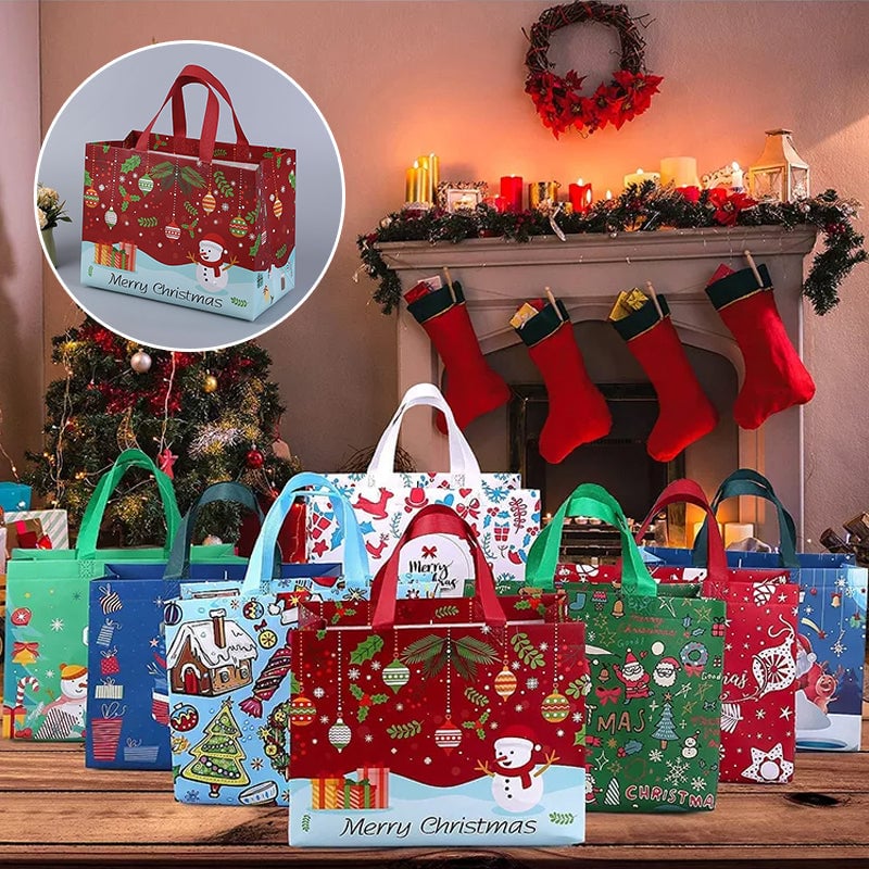 🎁2025 Reusable Christmas Gift Bags🔥Buy 6 Save 20% OFF & Free Shipping