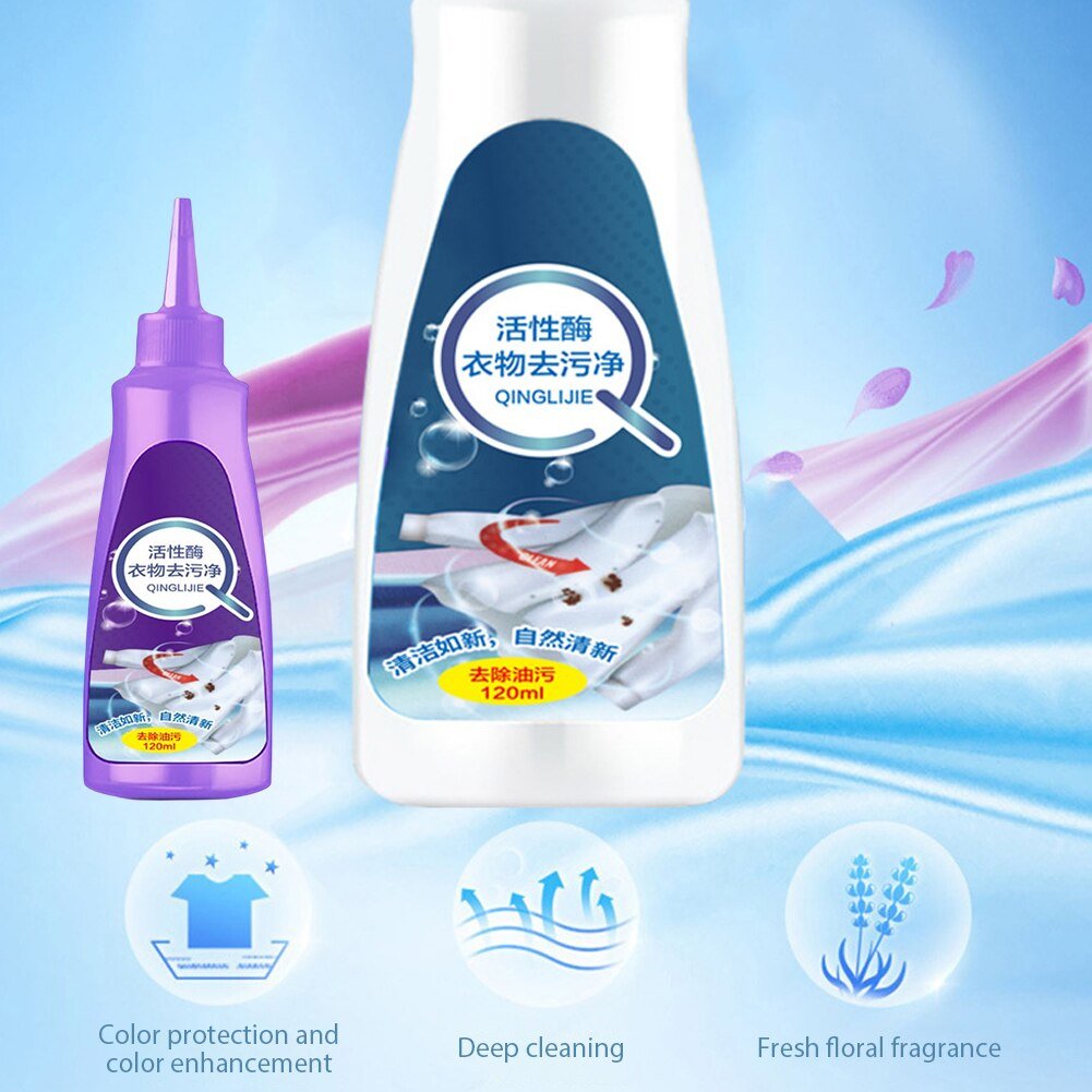 🔥Last Day Promotion 70% OFF-🔥-Active Enzyme Clothing Stain Remover (Buy 3 get 2 free and free shipping now)