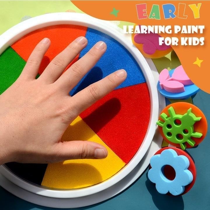 (🎄EARLY CHRISTMAS SALE - 50% OFF) 🎁Fun Finger Painting Kit🎨Enhances Children's Creation