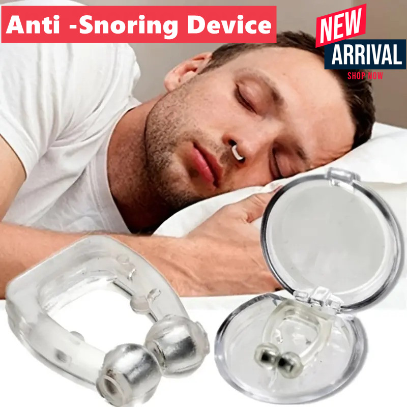 🔥(Last Day Promotion - 50% OFF) Magnetic Anti Snoring Nose Clip - Buy 2 Get 2 Free