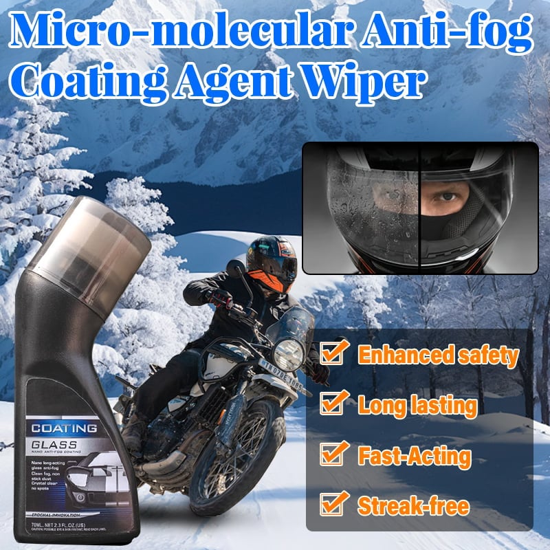 🔥Last Day Promotion 70% OFF🔥Micro-Molecular Anti-fog Coating Agent Wiper⚡️Buy 3 Get 2 Free