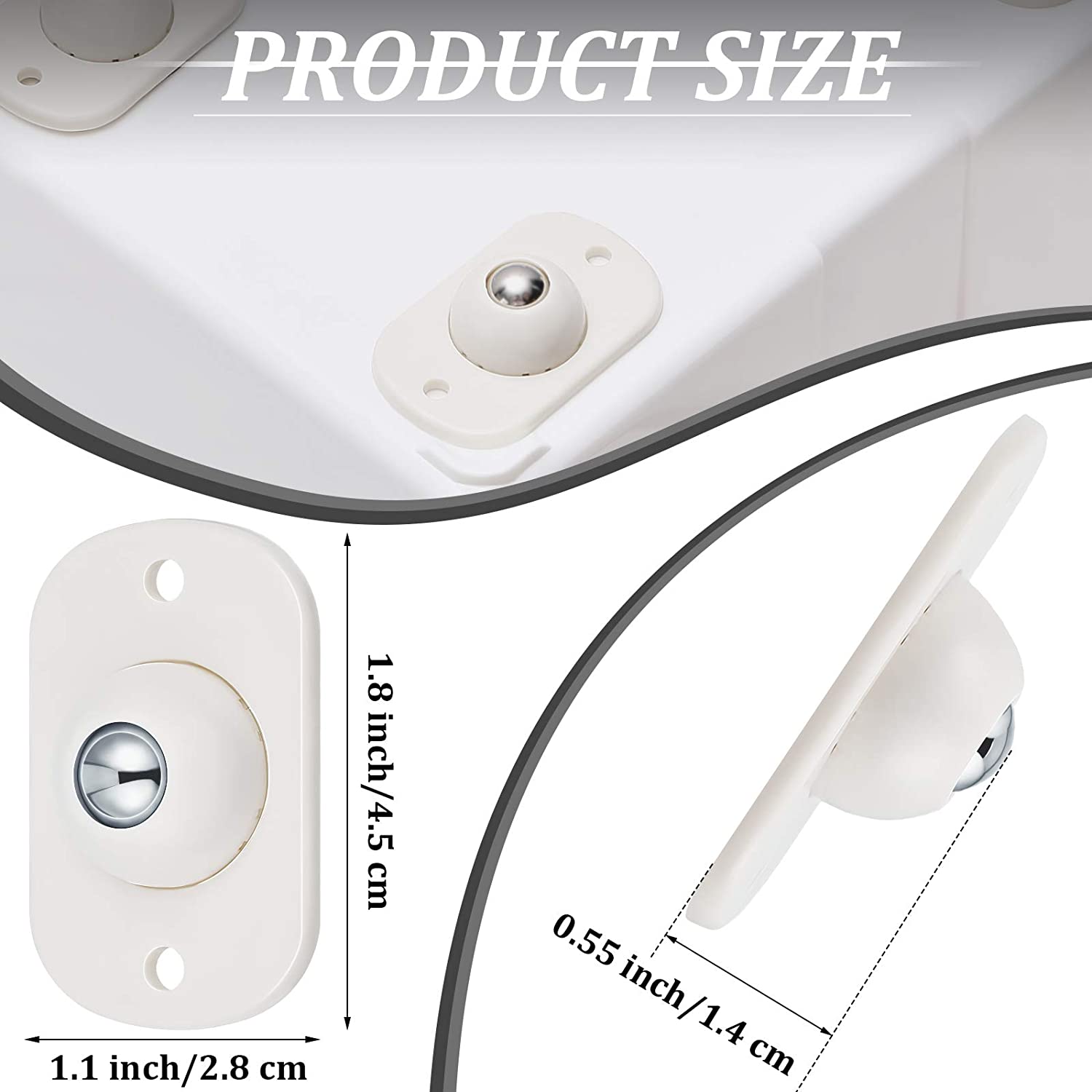 Last Day Promotion 48% OFF - 360 Degree Rotation Sticky Pulley(4 PCS)