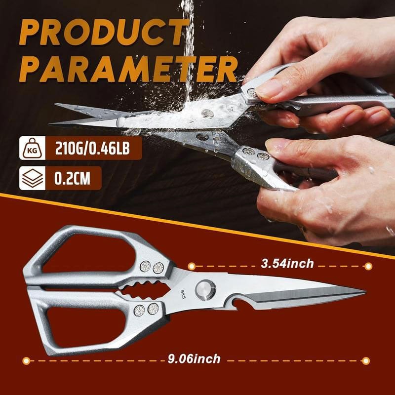 🎁TikTok Last Day Sale - 70% OFF🎉Kitchen Scissors All Purpose - Stainless Steel Kitchen Shears