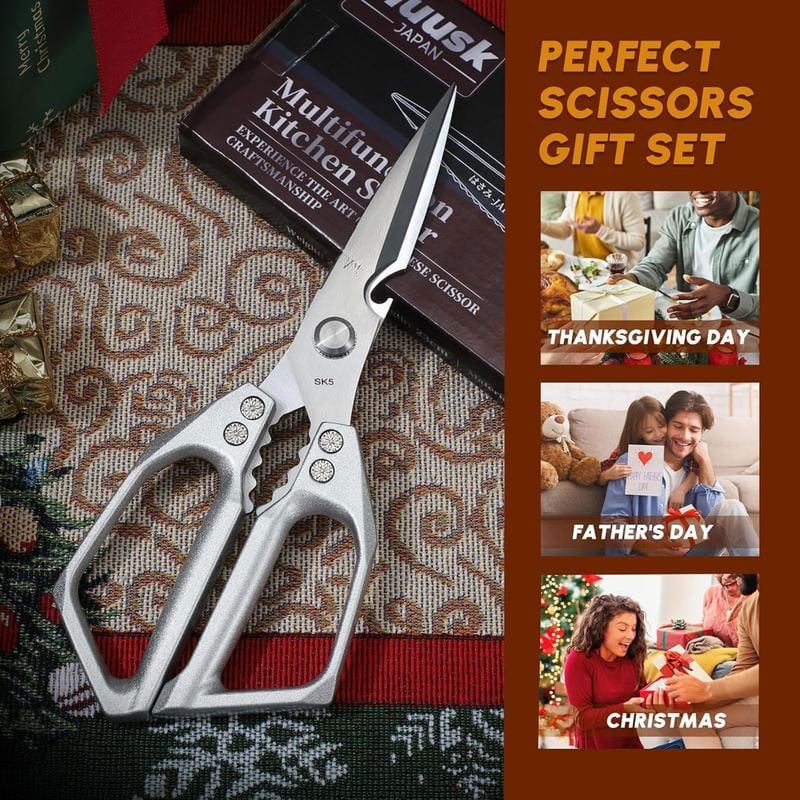 🎁TikTok Last Day Sale - 70% OFF🎉Kitchen Scissors All Purpose - Stainless Steel Kitchen Shears