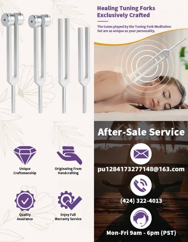 🔥Last Day 49% OFF🔥 Resonance Sound Healing Tuning Fork Set