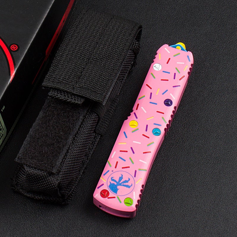Donut EDC Self Defense OTF Knife