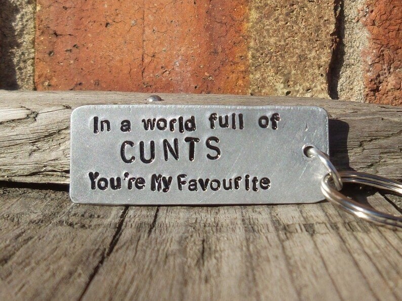 🔥🔥HOT SALE NOW- In A World Full of CUNTS You're My FAVOURITE Funny Gifts (BUY 3 SAVE 10%)