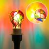 Handmade Stained Glass Light Bulbs