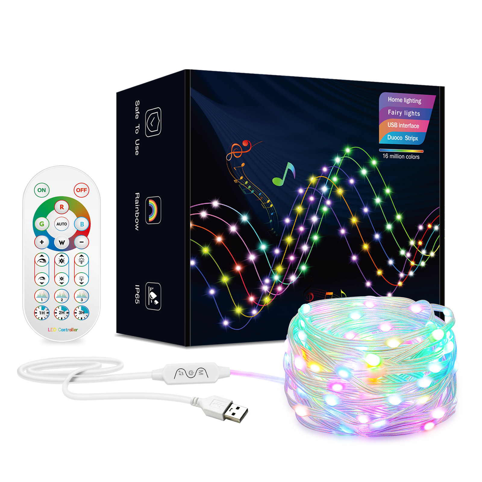 🎄Black Friday Buy 3 Get 1 Free-💡Smart Rainbow LED Permanent Outdoor Light