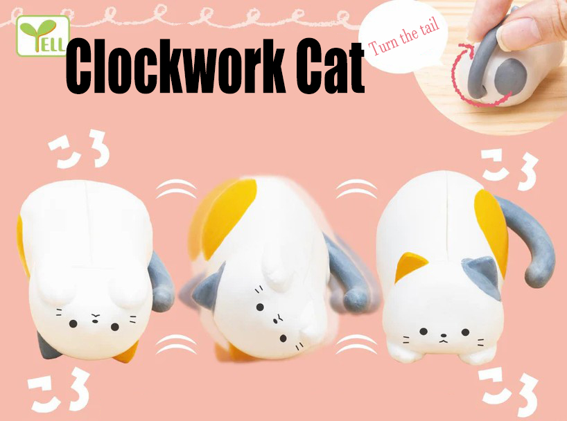 🔥Last Day Sale 49% OFF🔥Clockwork Cat (no batteries needed)