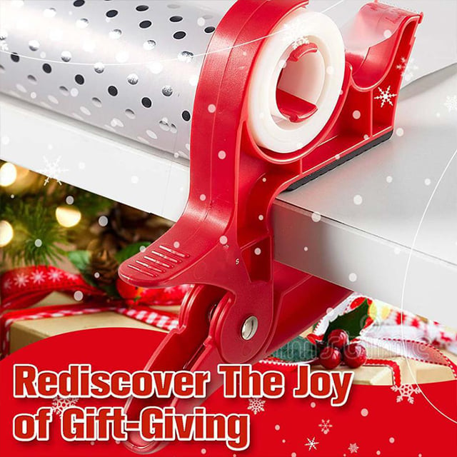 (🎄Early Christmas Sale - 49% OFF) Gift Wrapping-Tape Dispenser - Buy 2 Free Shipping