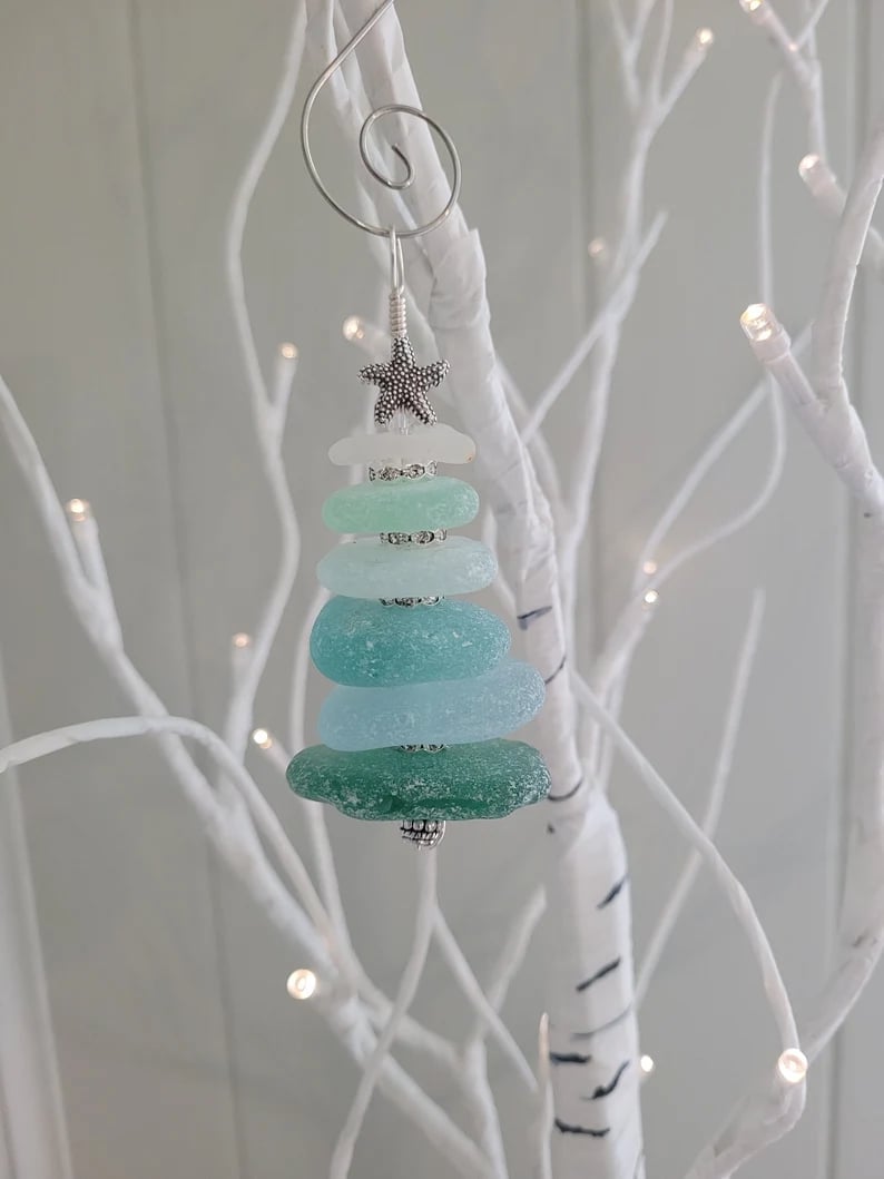 🌊🎄Sea Glass Christmas Tree Advent Calendar