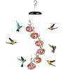2024 New Charming Wind Chimes Hummingbird feeders Garden Decor