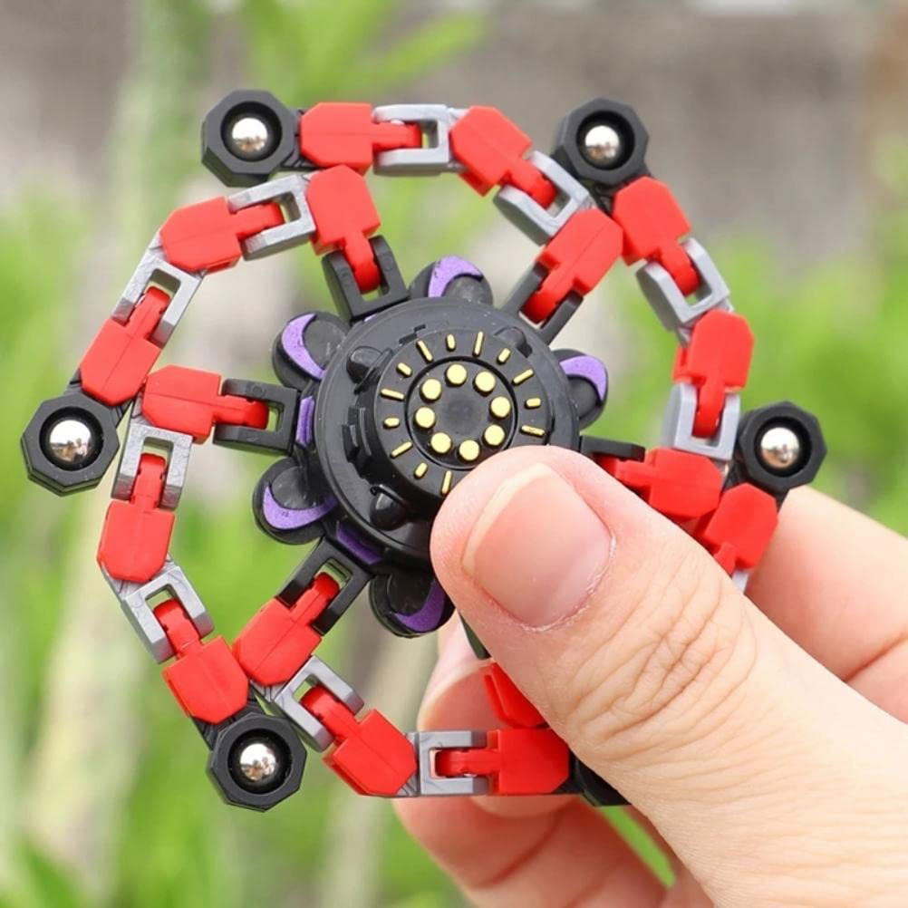 (Christmas Hot Sale- 48% OFF) Transformable Fingertip Anxiety Stress Relief Toy for Kids & Adults