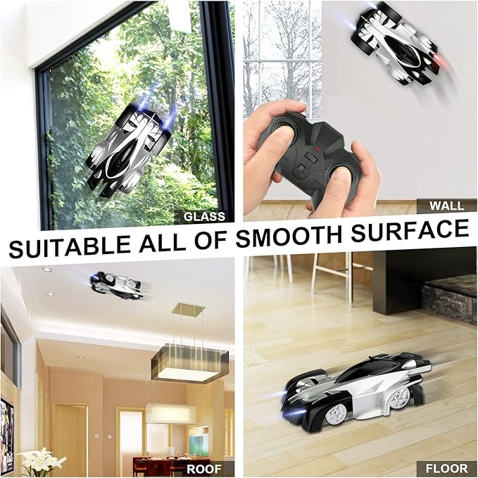 🔥Limited Time 50% OFF- Remote-control Wall Climbing Toy Car🚗