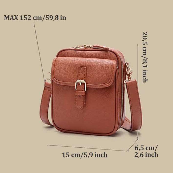 🔥Letzter Tag 70% Rabatt- Crossbody Leder Tasche