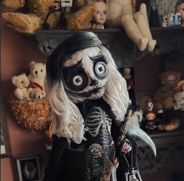 🎃Caroline Doll-One of a Kind 🖤