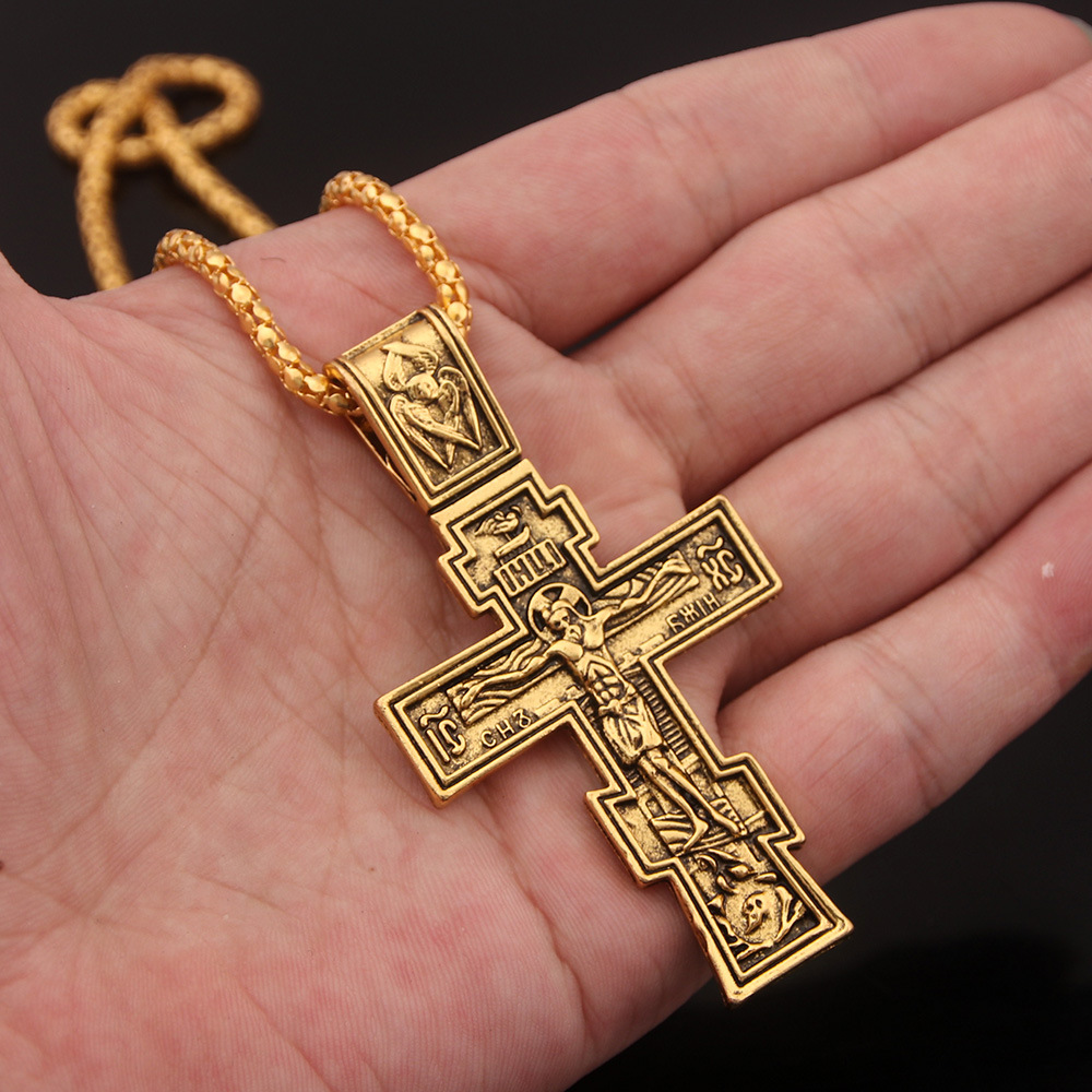 Handmade Jesus Crucifix Pendant