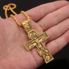 Handgefertigter Jesus-Kruzifix-Anhänger