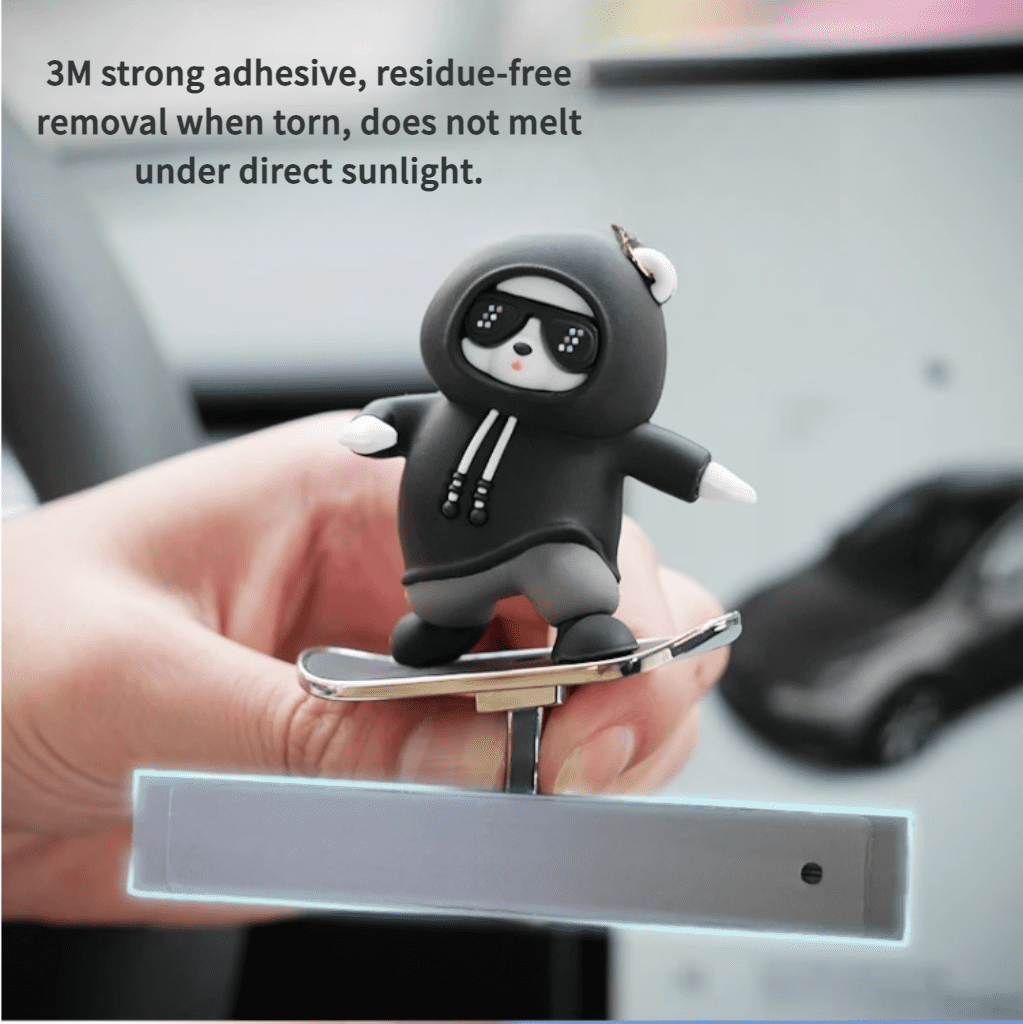 (🎉Last Day Promotion 50% OFF) Skating Panda Bear Car Ornaments