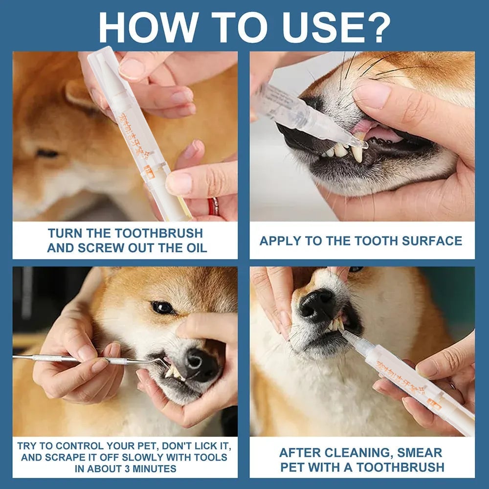 (🔥TikTok Summer SALE)- Pet Toothbrush Pen🦷✨