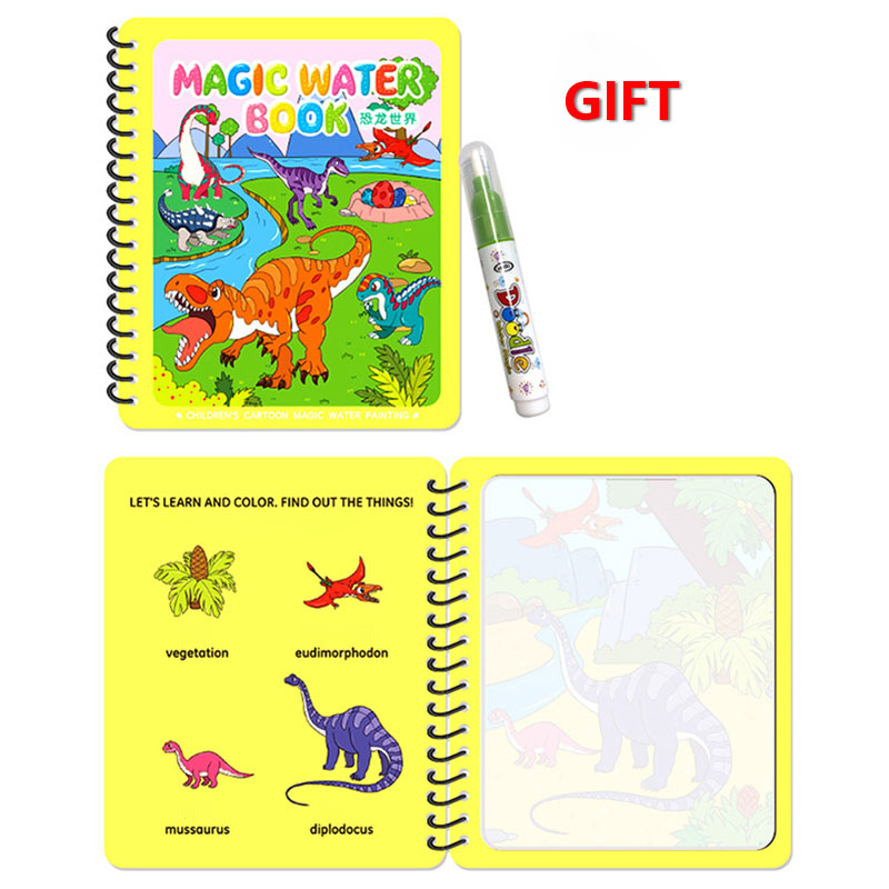 🌲EARLY CHRISTMAS SALE - 50% OFF🎁Toddlers Educational Learning Water Coloring Books