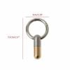 Stainless Steel Capsule Keyring EDC Cutting Tools