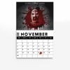 2025 Terrifier Themed Calendar