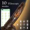 8.6-In Vibrating Thrusting Swing Thick Long Lifelike Dildo With Remote Control