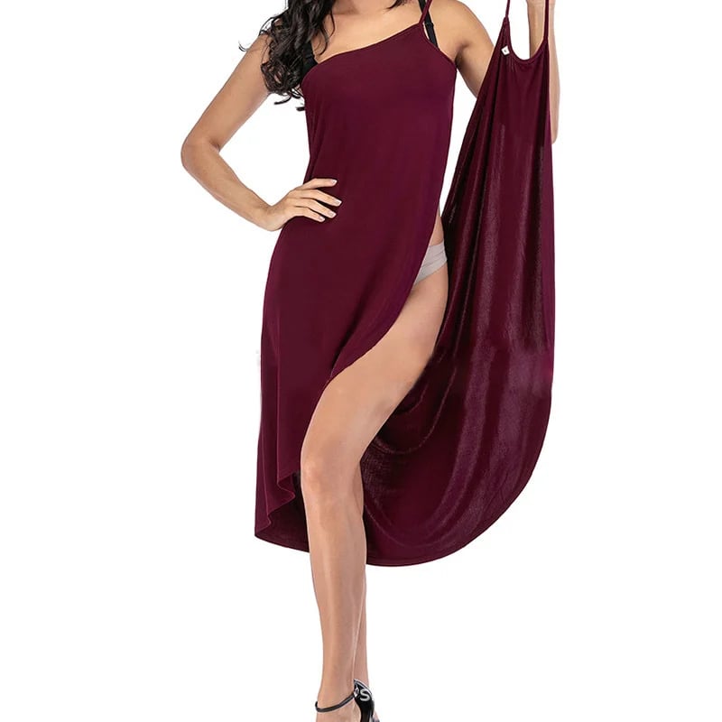 ✨2024 NEW Women's WRAP DRESS COVER-UP