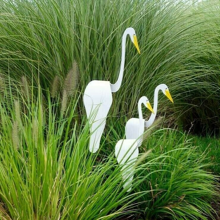 LAST DAY 60% OFF - Florida Dancing Birds Garden Metal Art