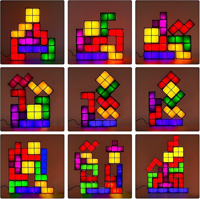 LAST DAY 50% OFF🔥3D Puzzles Stackable Night Light-Buy 2 Free Shipping