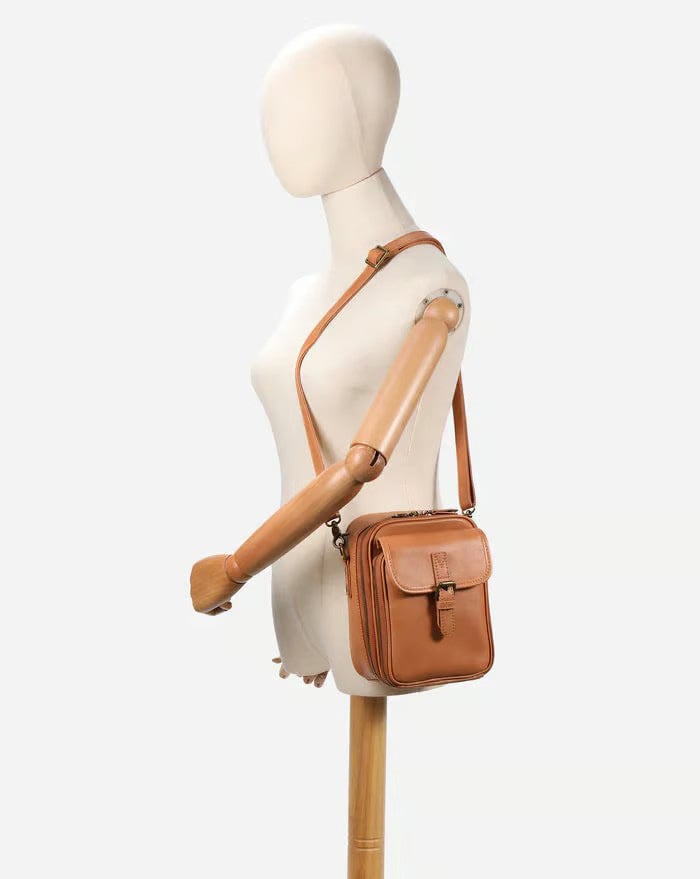 🔥Letzter Tag 70% Rabatt- Crossbody Leder Tasche