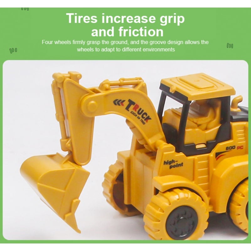 ⏰Only $9.99🎁Press & Go Engineering Car Toys