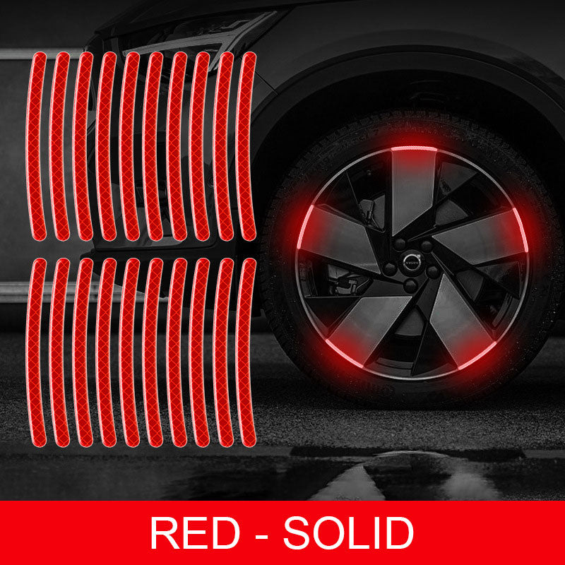 🏎️Reflective Car Wheel Rim Stickers - 🥰BUY 2 SAVE $8🥰