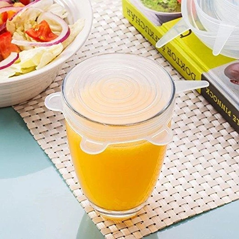 CHRISTMAS HOT SALE 50% OFF - 6 Reusable Food Silicone Packaging Lids