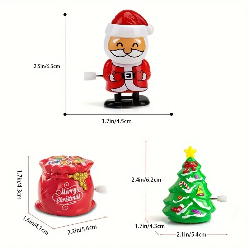 🔥12Pcs Christmas Wind Up Toys-Buy 2 Packages Free Shipping