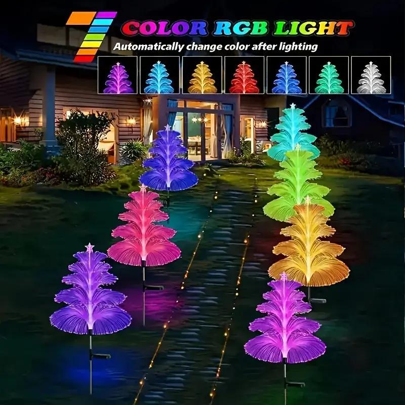 💥LAST DAY SALE 50% OFF💥7-Color Changing Solar Christmas Tree Lights