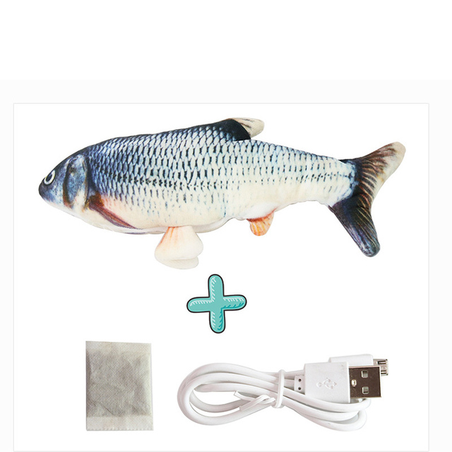 🔥Clearance Sale Last Day 50% OFF🔥Electronic and Interactive Fish Simulation Pet Toy (BUY 3 GET 10% OFF & FREE SHIPPING)