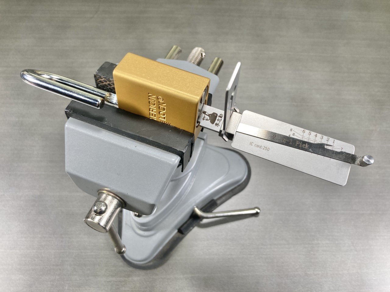 🔐 2-in-1 Lock Pick Tool – Precision for Pin Tumbler Locks
