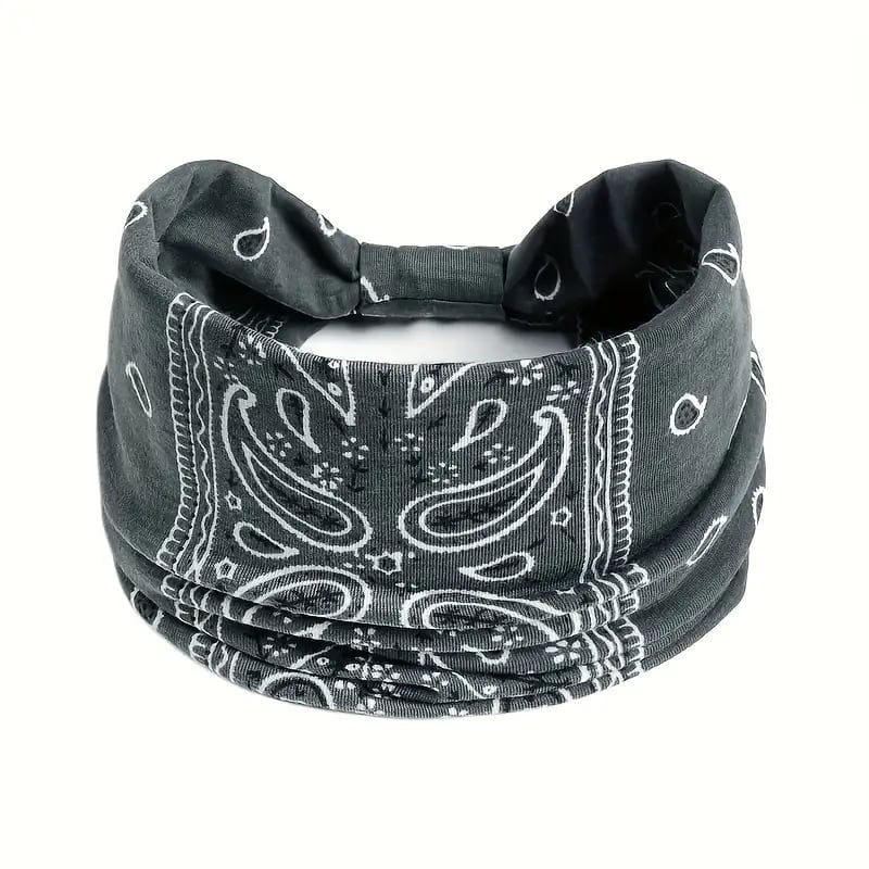 🔥Heißer Verkauf 49% Rabatt🥰Boho Paisley Printed Wide HeadBand
