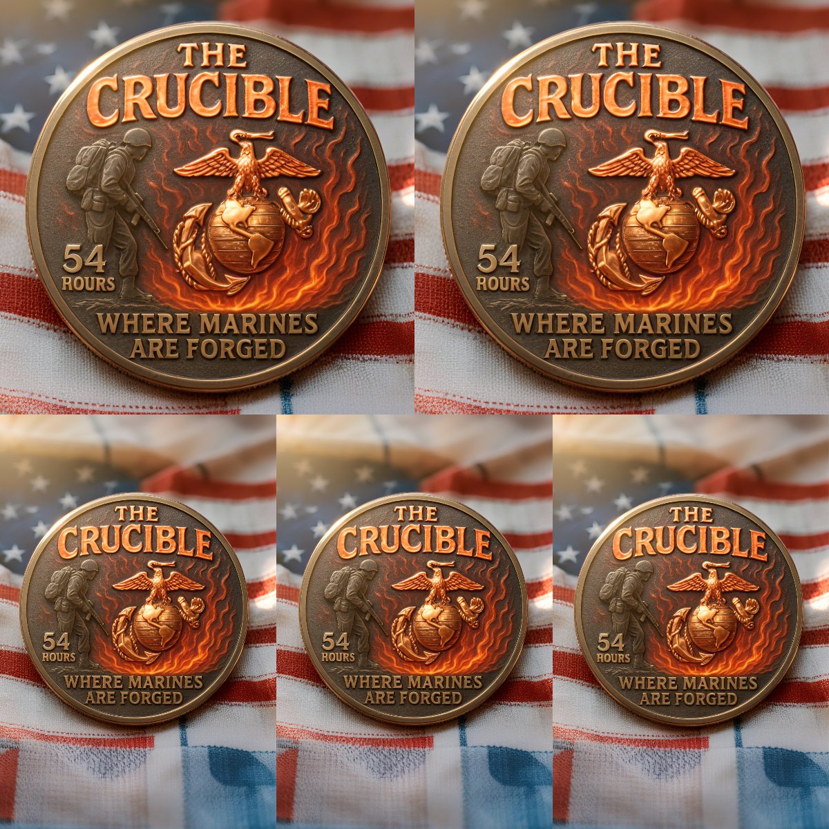 🏆Flash Sale 60% OFF - 🇺🇸🎖️54 Hour Marine Challenge Coin