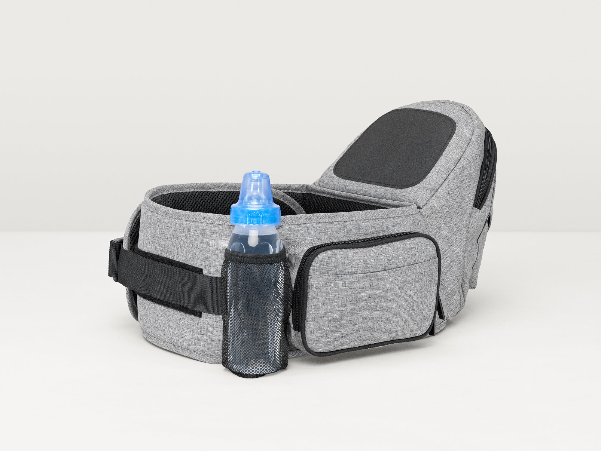 Hands free baby hip carrier