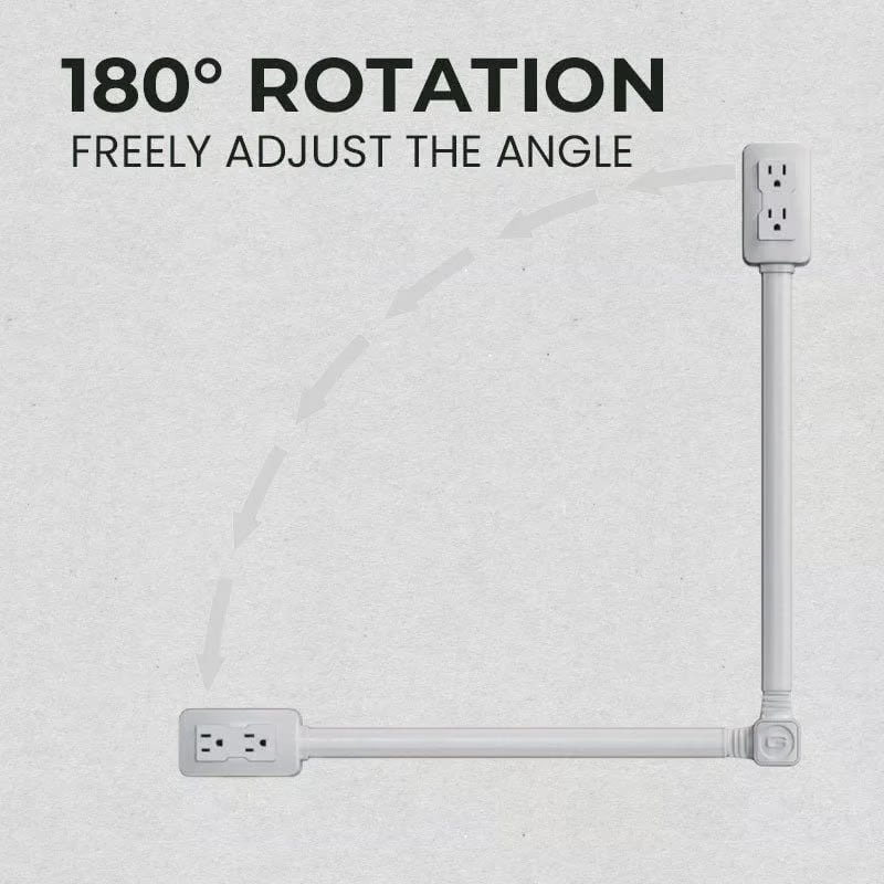 🔥2025 New Arrival - 49% OFF🔥Retractable and rotatable Electrical Outlet Extender