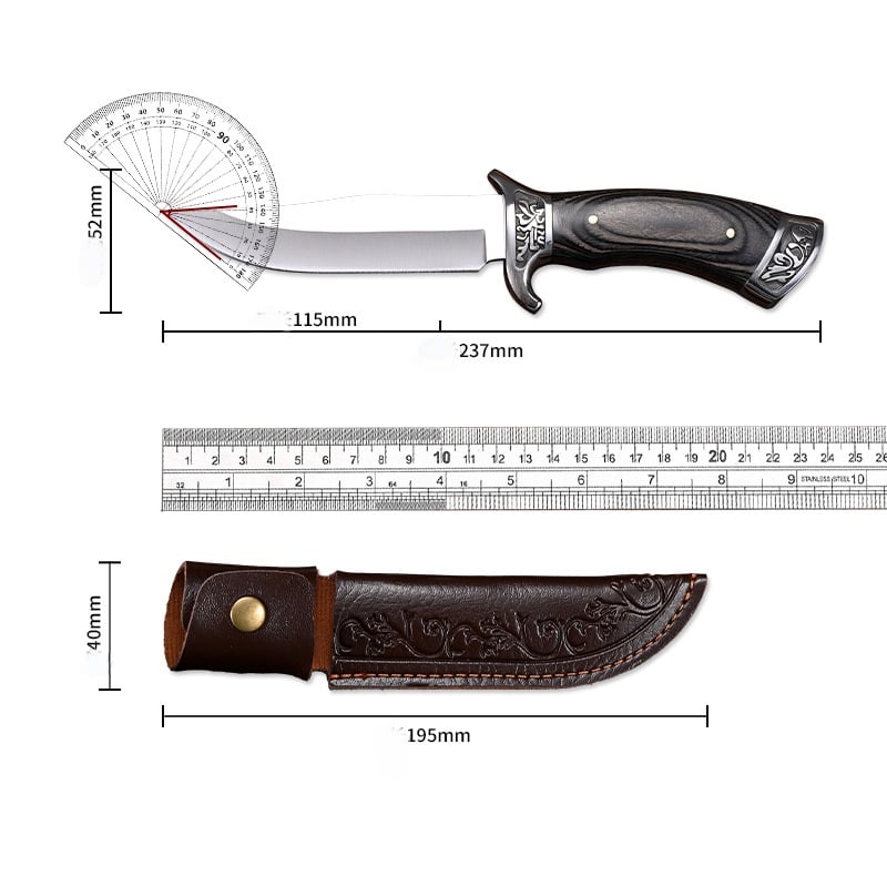 🎁TikTok Last Day Sale - 70% OFF🔥SA48S  Hunting knives with sheath for Men