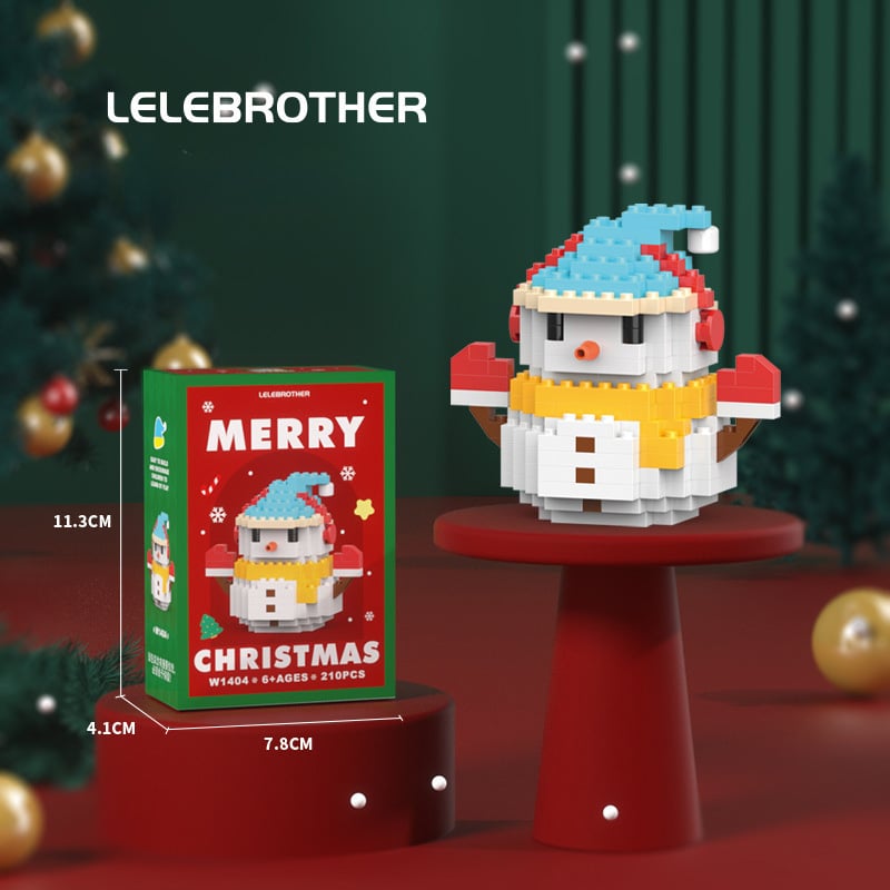🔥Last Day 50% OFF🎄Santa Claus Design Building Blocks Toy