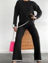 [Last Day Promotion] Classy Elastic Knit Lounge Set (LIMITED TIME FREE SHIPPPING)