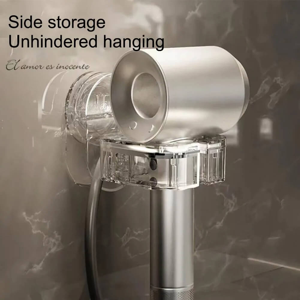 (🔥Last Day Promotion 50% OFF) Rotating Hair Dryer Rack Punch-Free - Buy 2 Get 1 Free