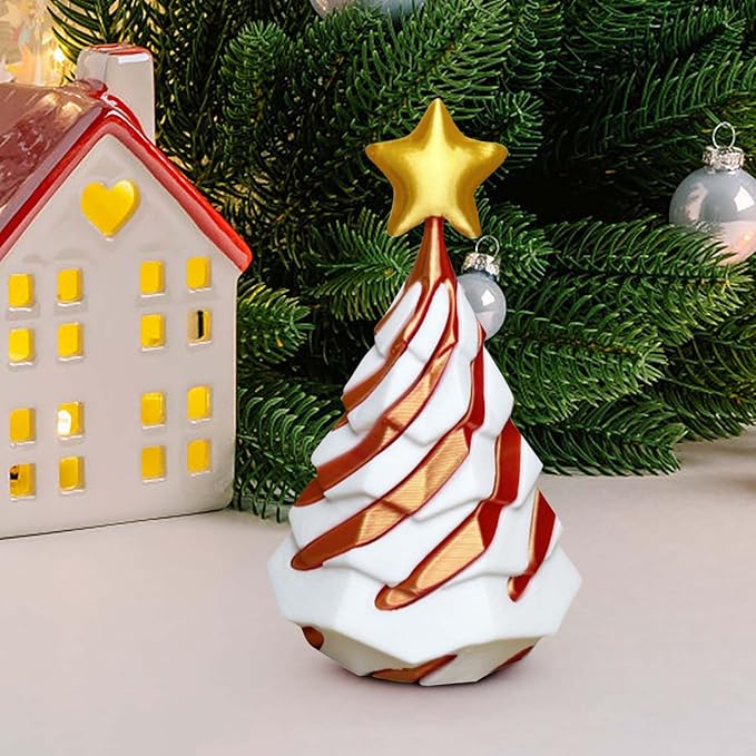 🌲Early Christmas Sale 48% Off🎁3D-Printed Spiral Cone Christmas Tree